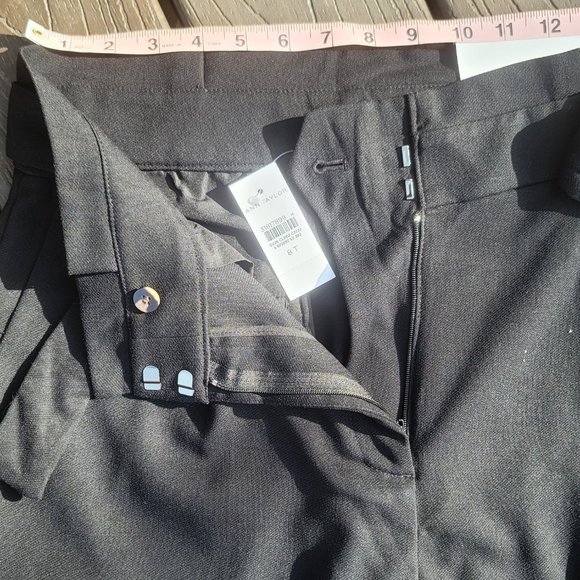 Ann Taylor Tall Belted Paperbag Ankle Pant, NWT, size 8 Tall - Picture 7 of 9